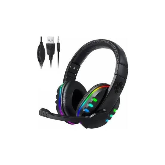 Headset Gamer Altomex A-308 com LED RGB – Áudio Estéreo, Microfone Embutido e Design Confortável 🎧🔥