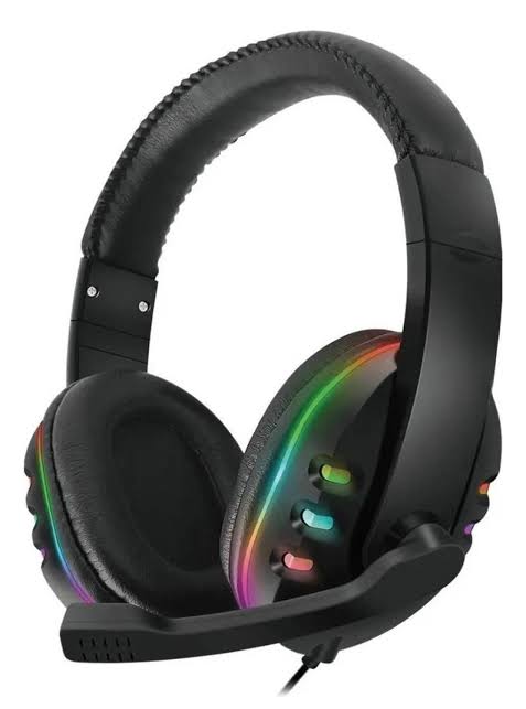 Headset Gamer Altomex A-308 com LED RGB – Áudio Estéreo, Microfone Embutido e Design Confortável 🎧🔥