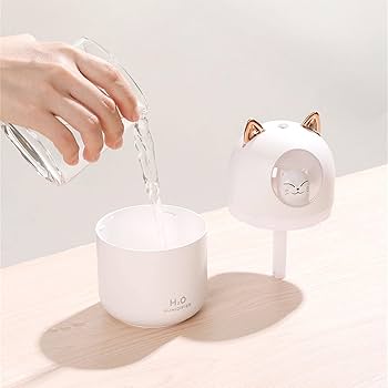 😻 Umidificador e Aromatizador ECOODA - Modelo Cat Ears