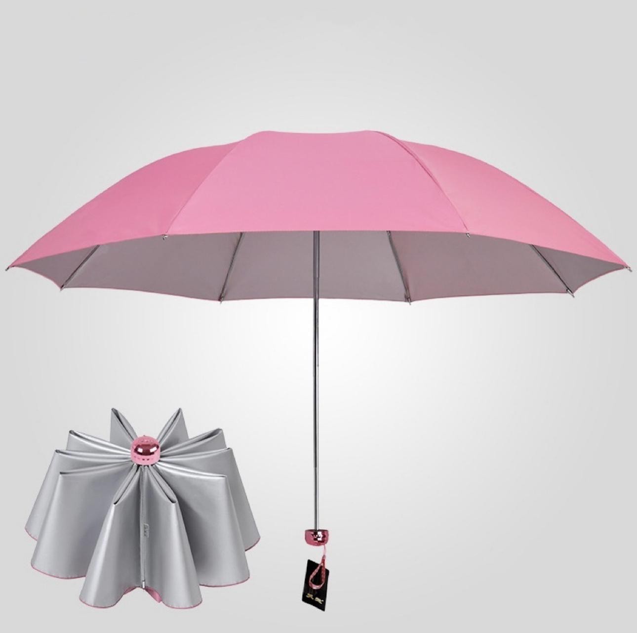 ☔ Sombrinha Compacta Reforçado – Várias Cores