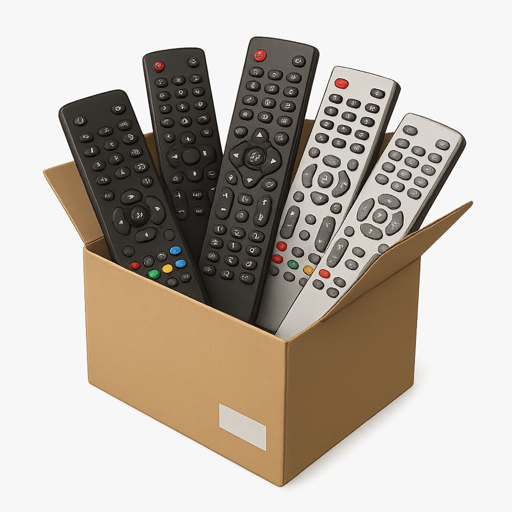 Variedades de controle para Tv!