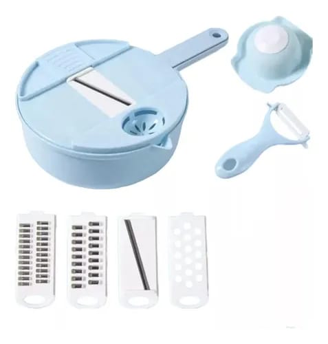 🥕 Cortador de Legumes Multifuncional – 1.8L 🧅