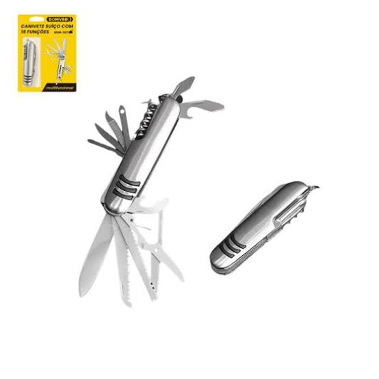 🛠️ Canivete Suíço 15 em 1 – BOMVINK 💛