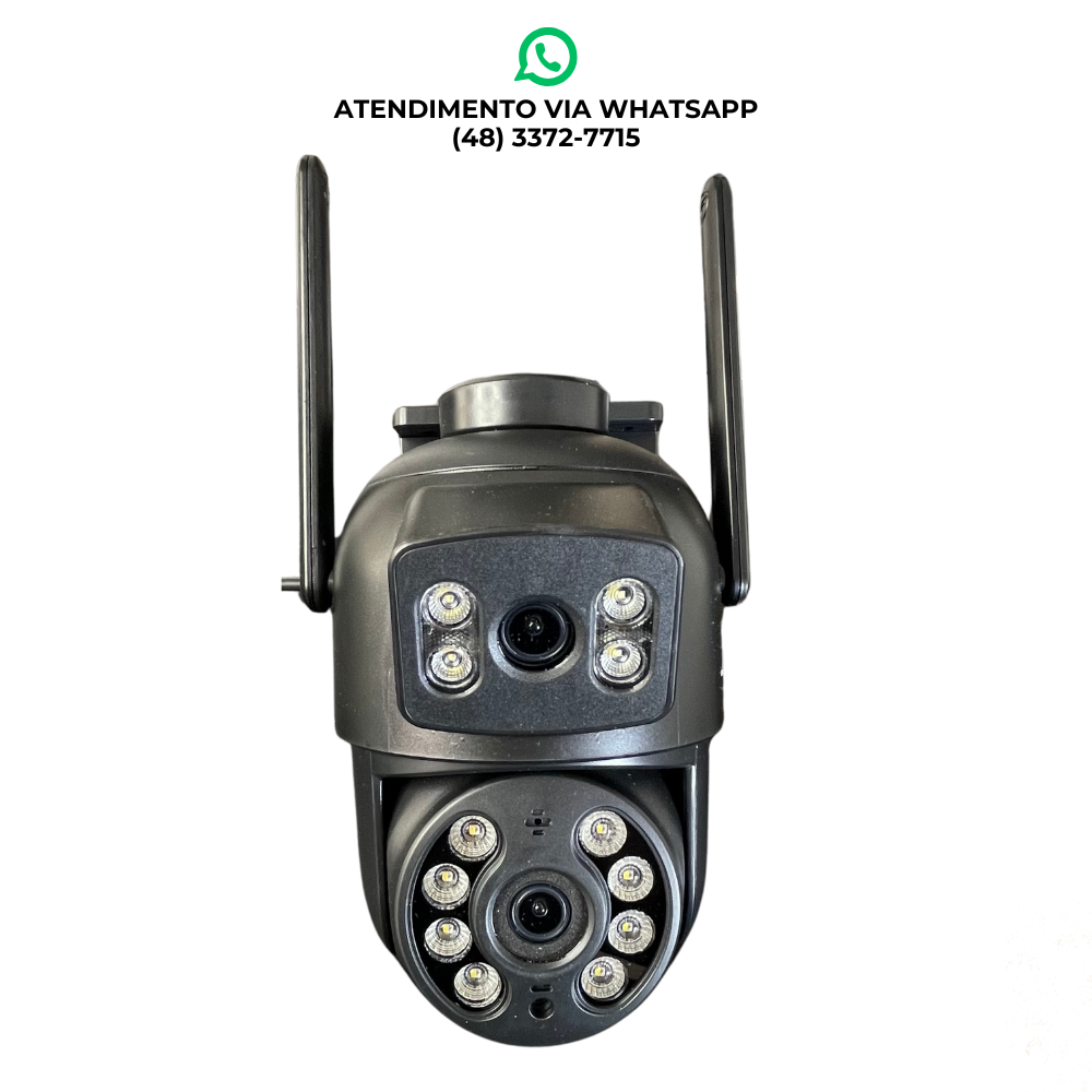 🔐 Câmera de Segurança Wi-Fi Yoosee AJ-A16-H – Full HD, Giro 360° e Visão Noturna!